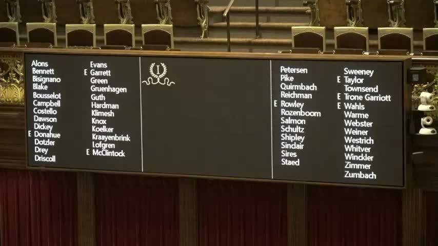 Senate adopts tougher penalty for third felony and passes House File 2542