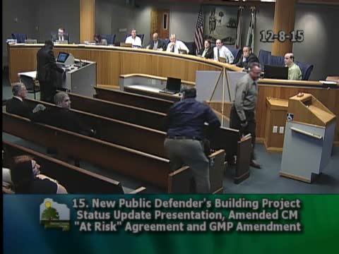 Board approves $5.26 million Public Defender building GMP, moves forward with construction