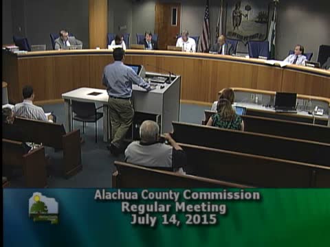 Alachua County approves task force, yard‑waste processing and a contested SW 8th Avenue right‑of‑way purchase