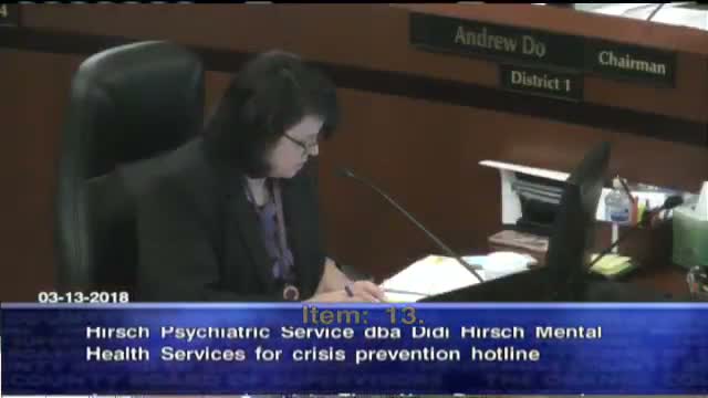 Board approves mental-health contract amendments; family members raise concerns about involuntary holds
