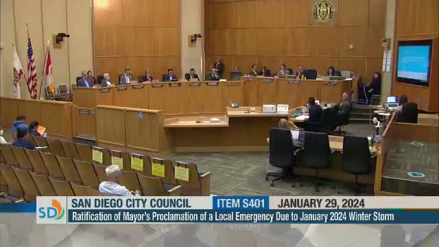 San Diego council ratifies mayor's emergency proclamation after historic January storm, vows expanded relief