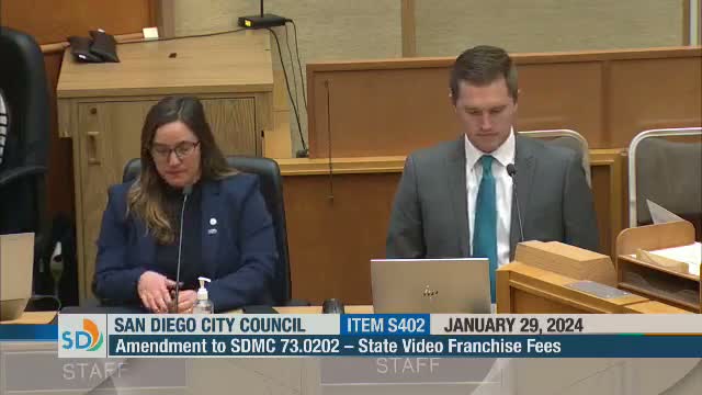 Council amends municipal code to credit state video franchise fees against street damage fee; IBA warns of lost trench-fund revenue