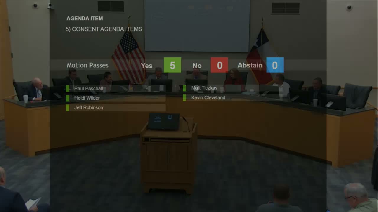 Weatherford council disapproves Waterford Park final plat after neighbors raise drainage and retaining‑wall concerns
