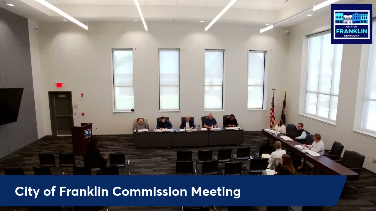 Votes at a glance: contract, funding and personnel actions approved by Franklin commission