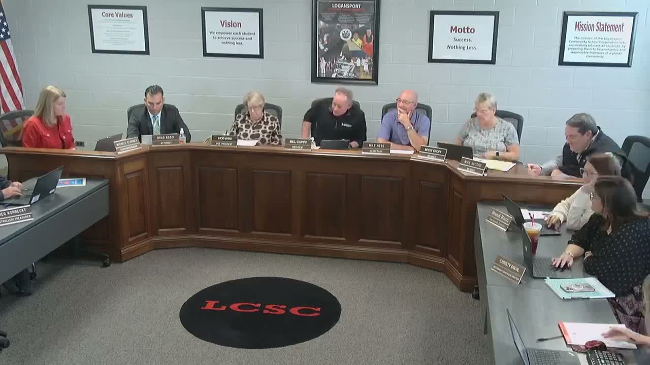 Logansport board approves $50 student fee, salary changes, textbook adoption and Columbia Elementary cafeteria remodel