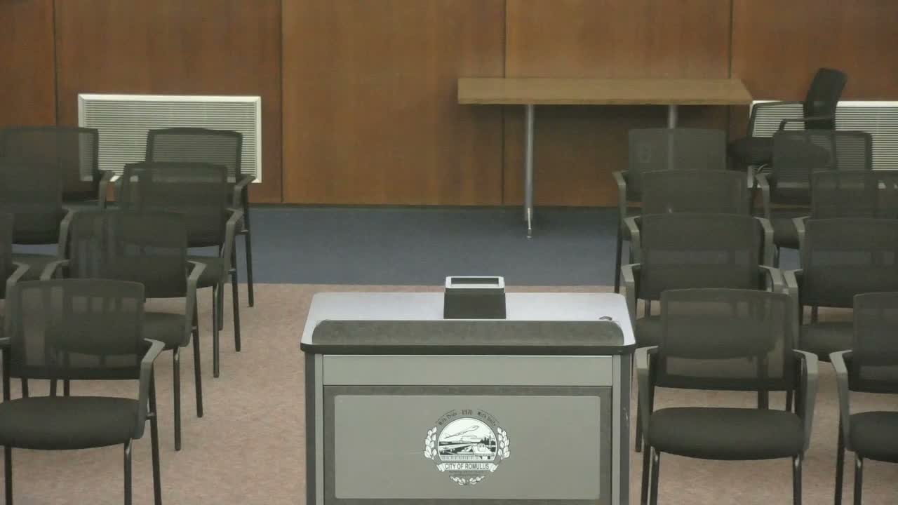 Romulus council hears proposed 2026–27 budget, staff flag modest revenue gains and targeted investments