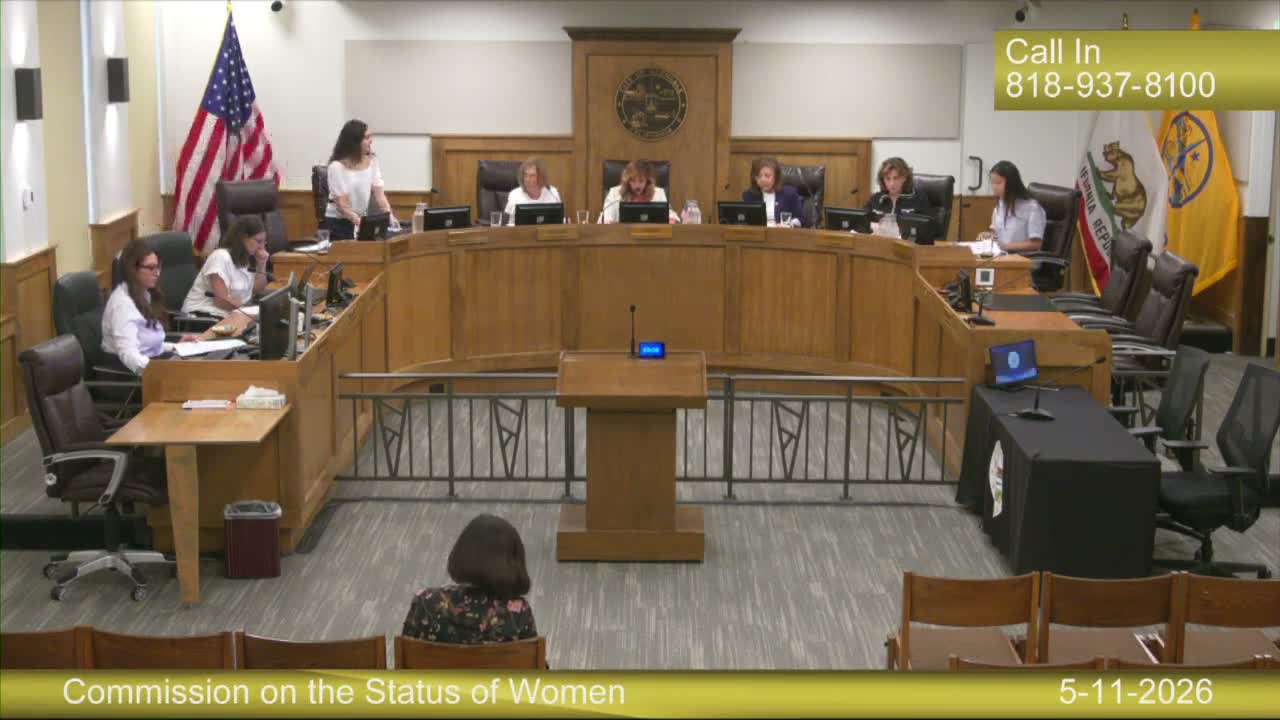 YWCA of Glendale and Pasadena outlines domestic‑violence services, asks commission for outreach support