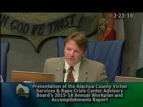 Alachua County moves to seek funding for dedicated SANE exam room at UF Health