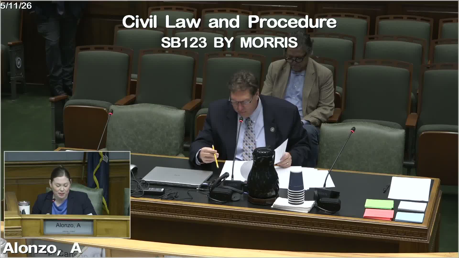 Committee backs amendment requiring prosecutor consent for jury-waivers, carves out capital cases