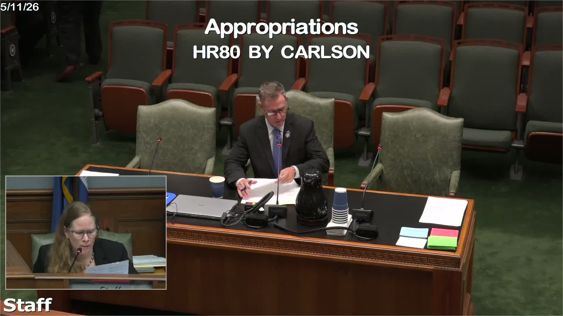 Committee orders substitute to have university systems compile audits and sends HR 80 to Education