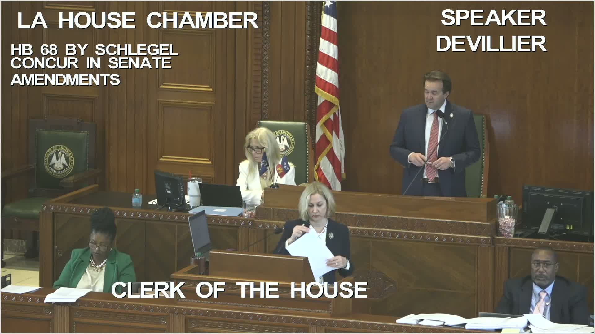Louisiana House concedes to Senate amendments on HB 102 after heated debate over firearms, capital charges and costs