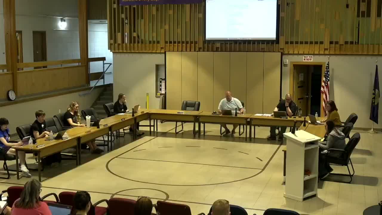 Laurel board approves routine items, hears auction update and new‑member onboarding after bond defeat