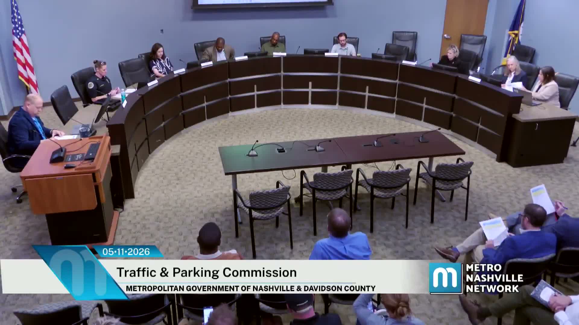 Commission approves north-side bus-permit parking at Roy Acuff Place after safety debate