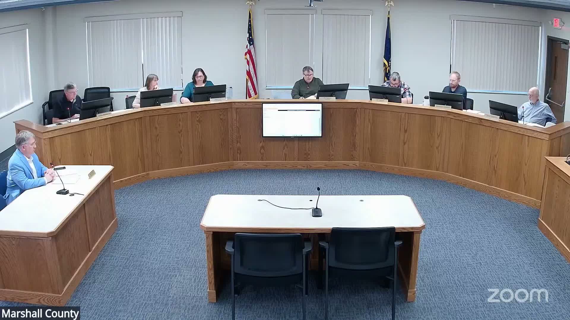 Marshall County Council approves salary changes, grant applications and budget transfers