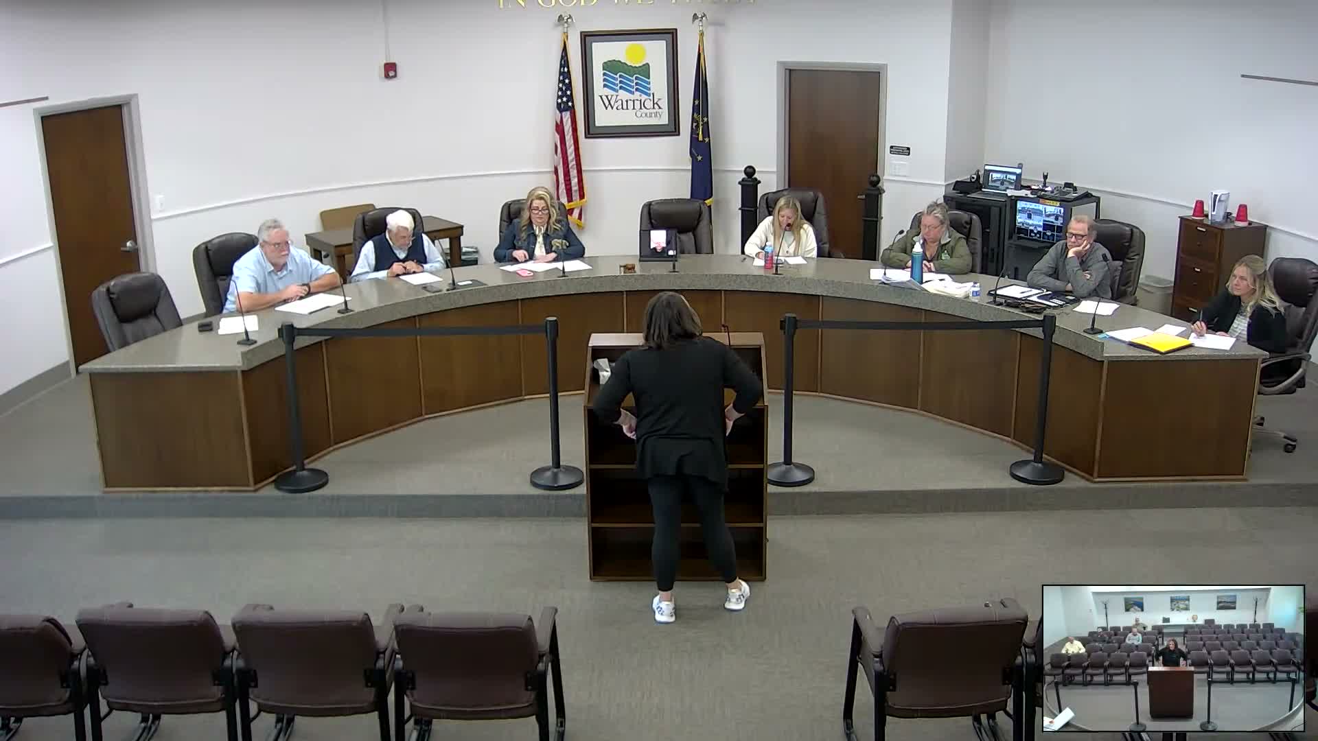 Warrick County board authorizes RFP to prepare parcel implementation for 2026 stormwater fee increase