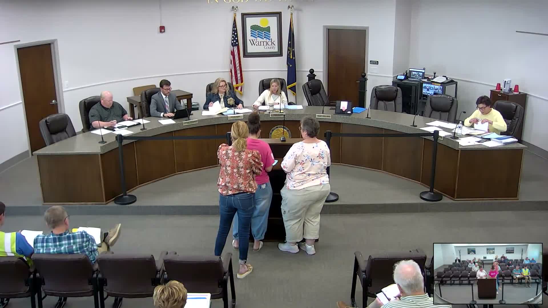 Warrick County commissioners approve package updating health‑department codes and fees