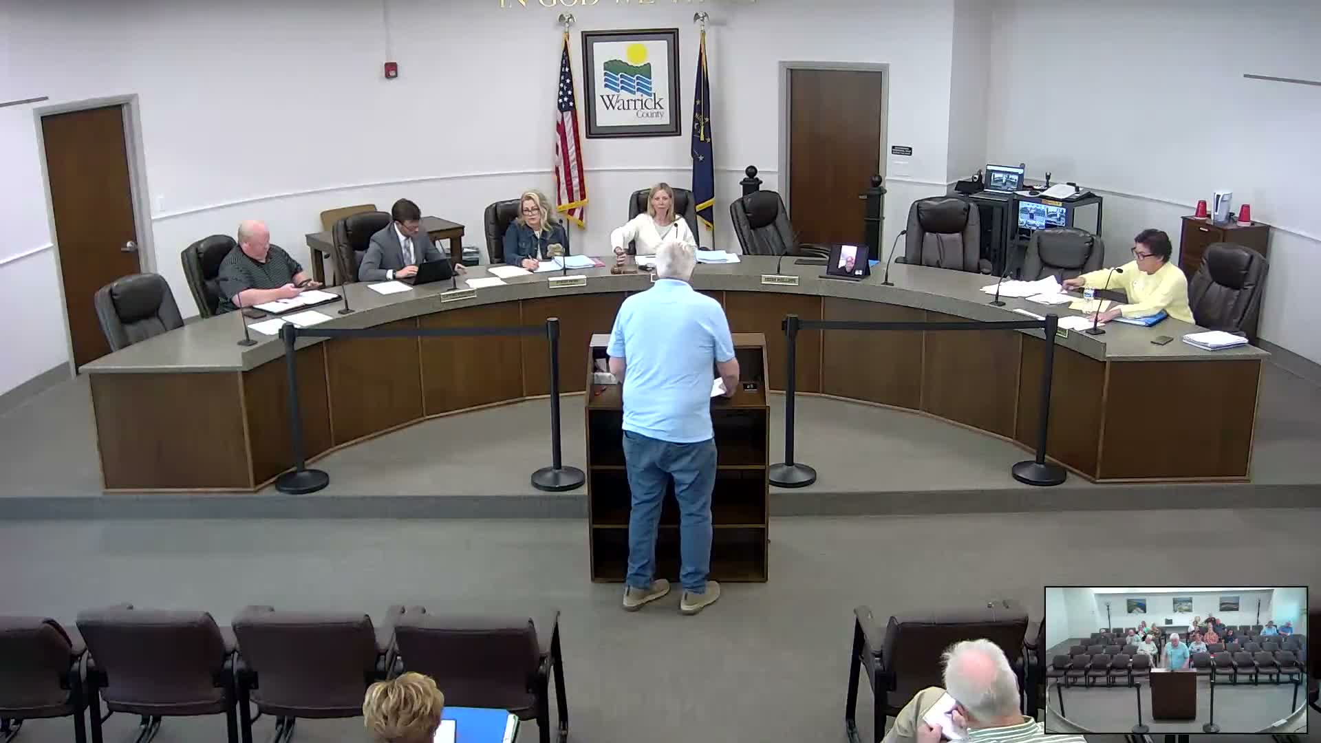 Resident urges caution and possible moratorium on data‑center development during commissioners’ public comment