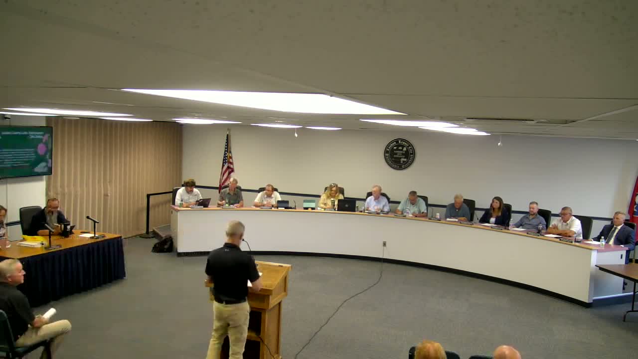 Loudon County Commission accepts planning‑commission recommendations on multiple rezoning requests