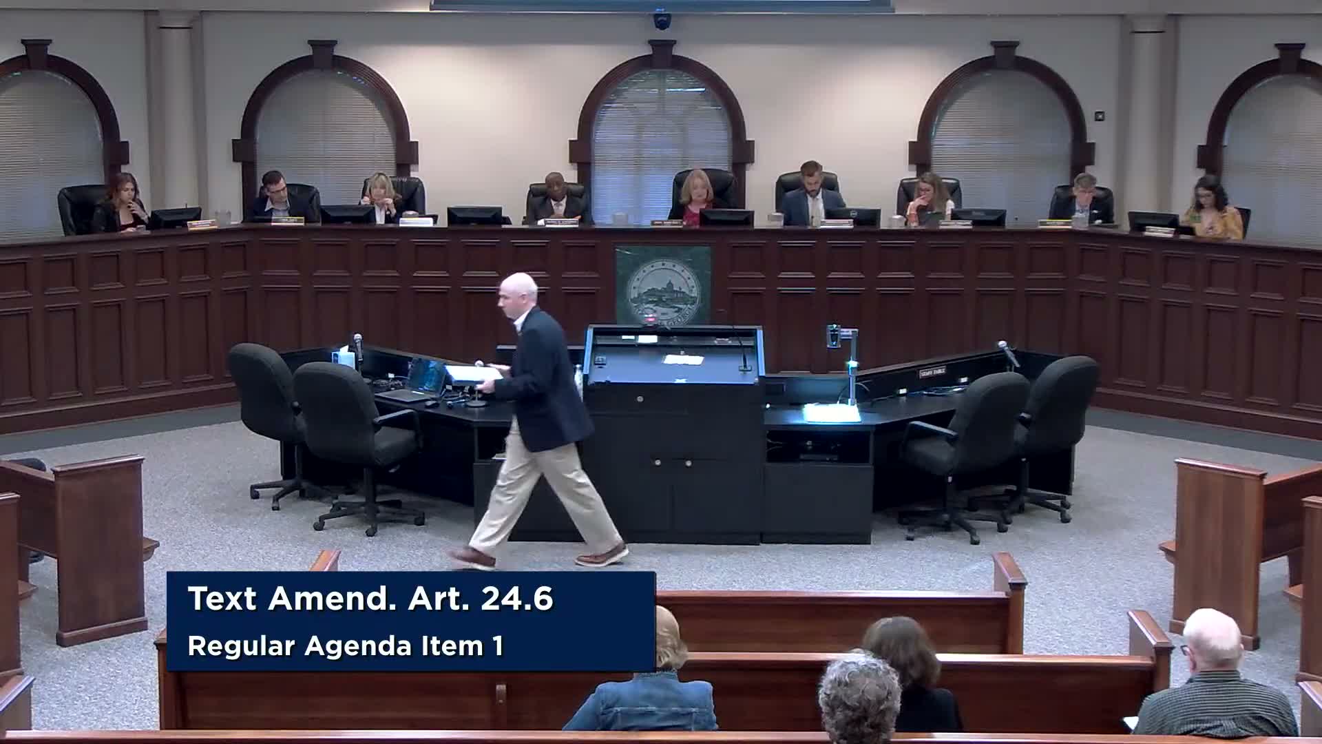 Roswell council approves carriage‑house conditional use with 14‑tree buffer after neighbors cite septic and privacy concerns