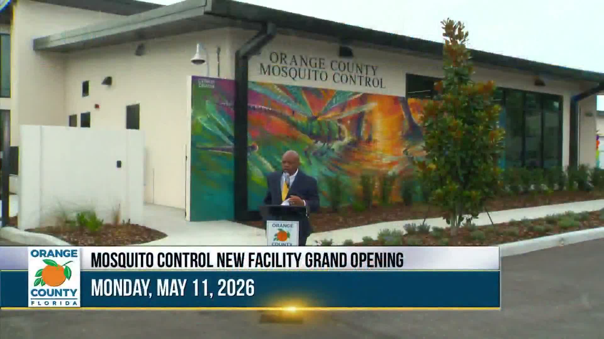 Orange County opens new $15 million mosquito control facility with solar arrays and climate‑controlled insectary