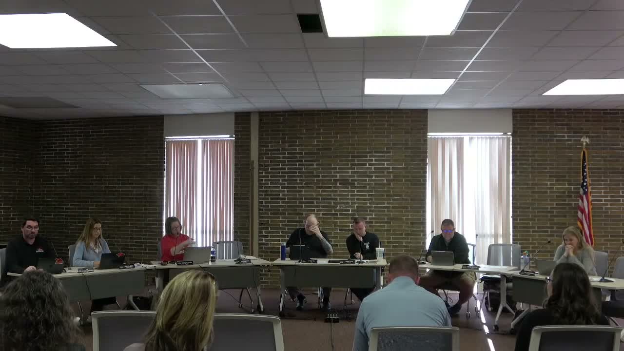 Board approves substitution of Kalamazoo Mechanical for Gordon Elementary HVAC at original contract price