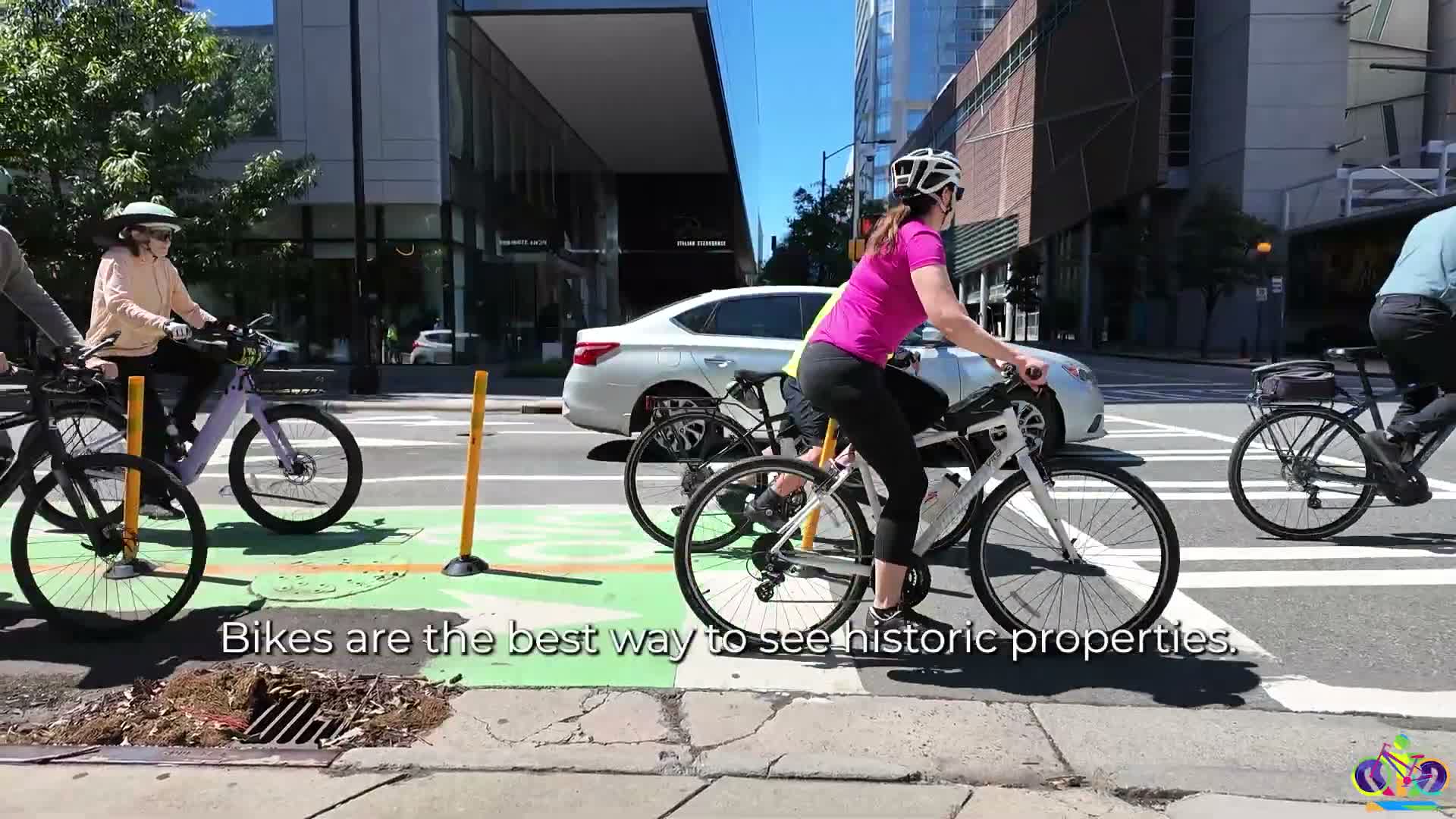 History bike tour highlights Charlotte's transportation past and new convention-center bike connection