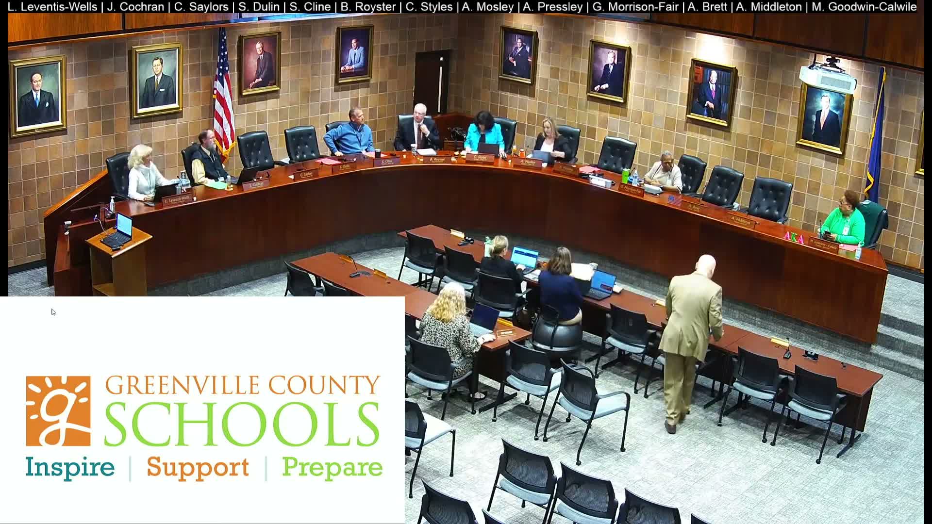 Board holds executive session on personnel matters and approves administration recommendation