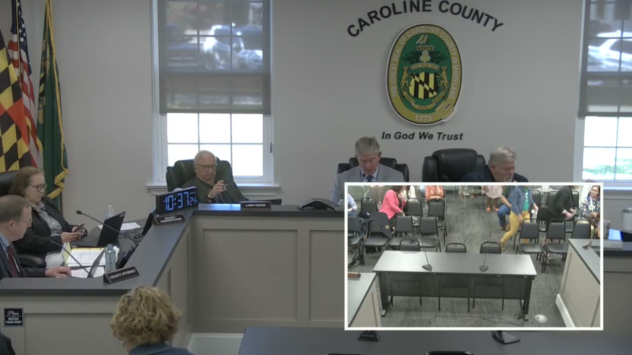 County attorney outlines legal steps for proposed closure of portion of Gooden Road; commissioners raise utility, maintenance concerns