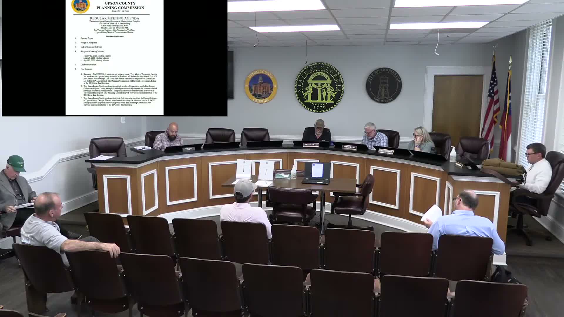 Applicant drops M‑1 rezoning bid, will pursue truck‑parking permit instead