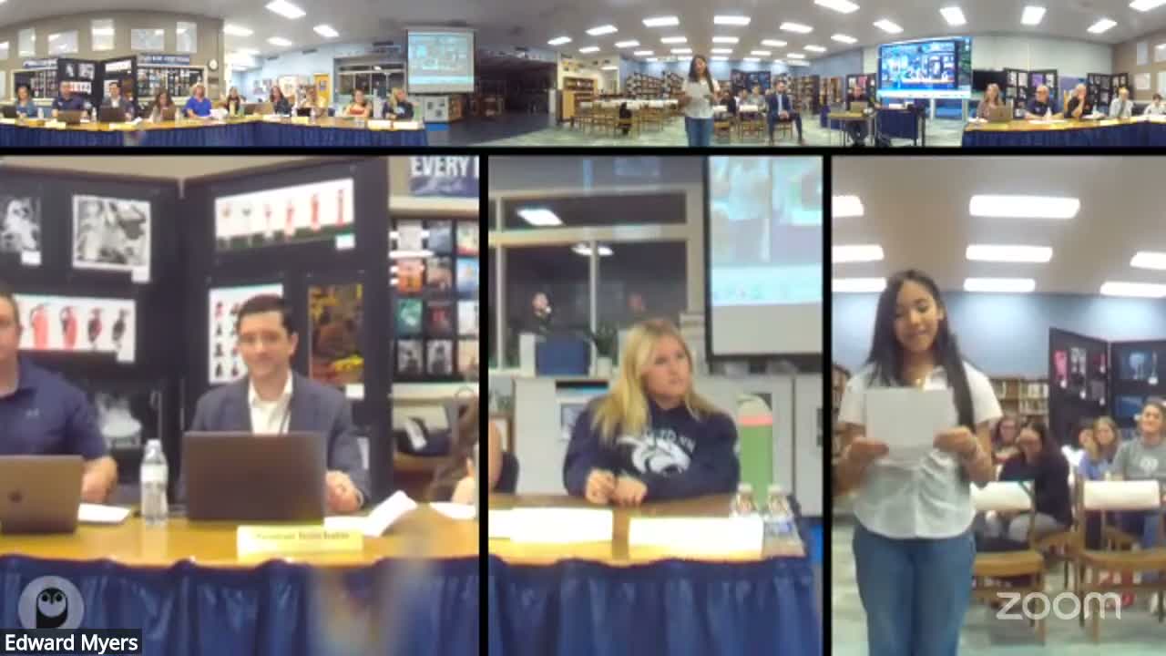 Seventh‑grade student tells board she and others faced racial slurs; board pledges follow‑up