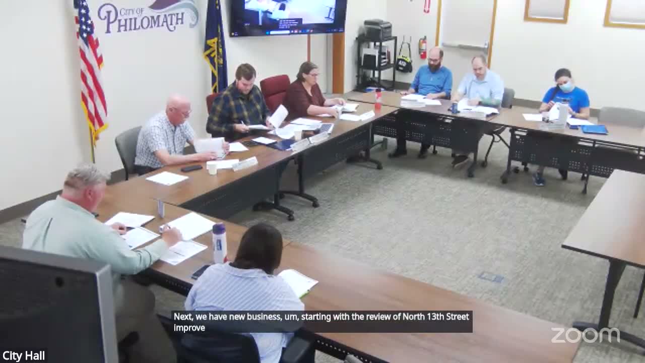Philomath moves forward with North 13th Street improvements and pilots ‘Fridays on 13th’ pedestrian nights