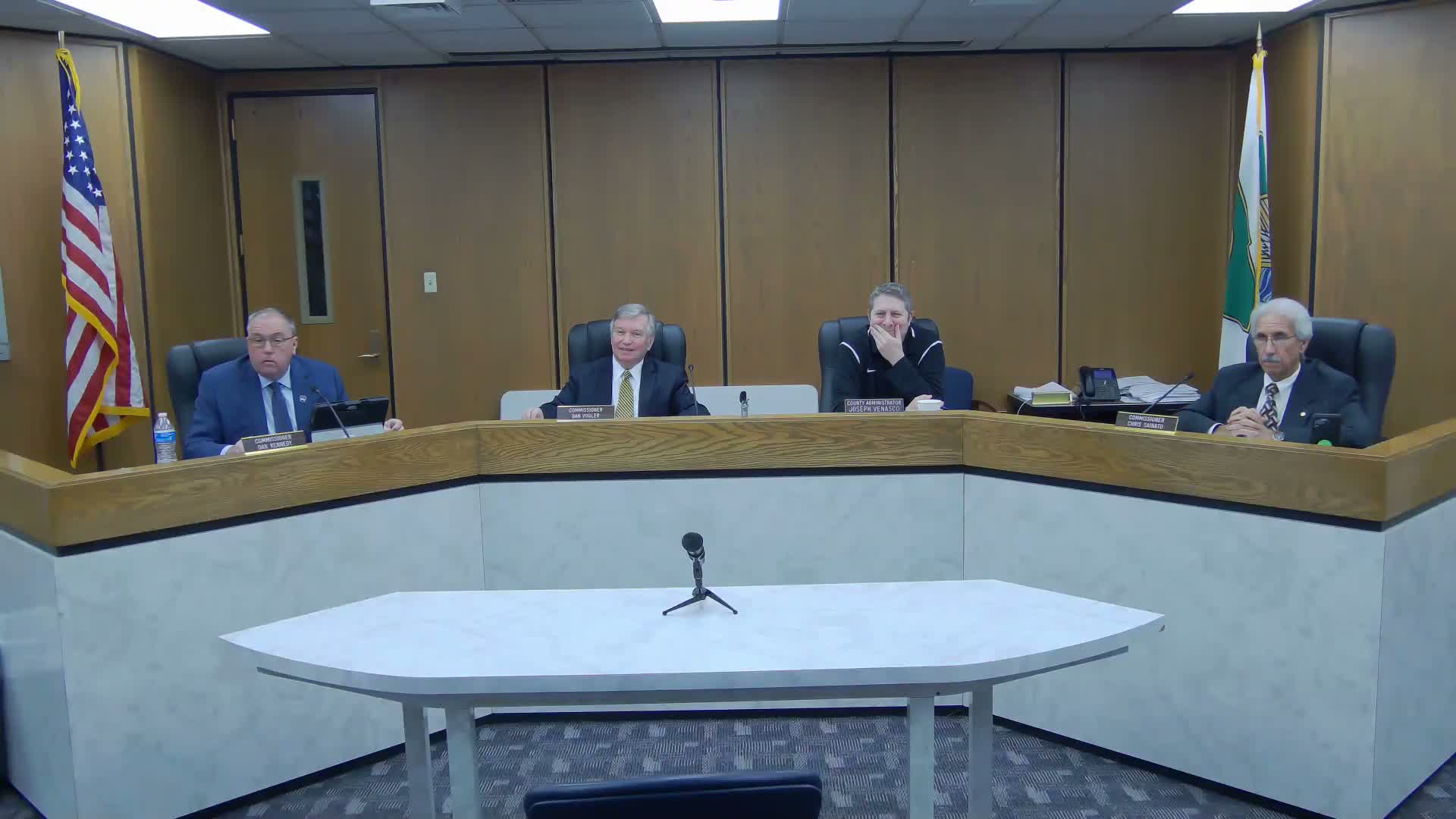 Residents press commissioners on data-center outreach and timing; board says zoning authority rests with municipalities