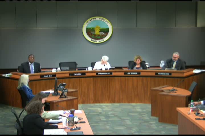 Howard County hearing draws hundreds as council considers $15.8 million Ellicott City flood-mitigation package