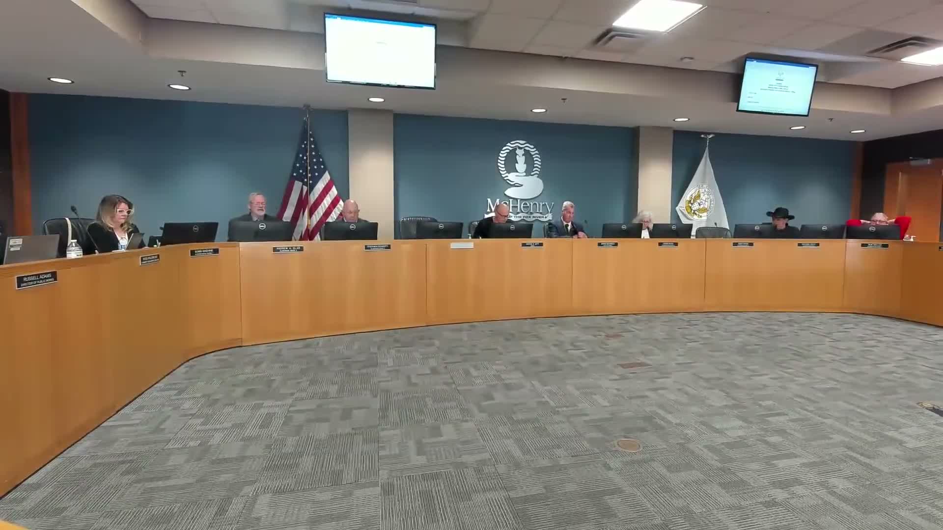 McHenry council approves two Veterans Park event permits and annual appointments; acknowledges alderman’s property interest