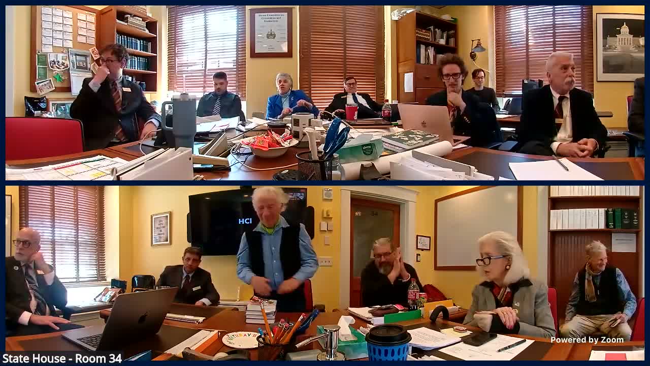 Committee reviews revised draft of S.193, schedules testimony for 2:00 p.m.
