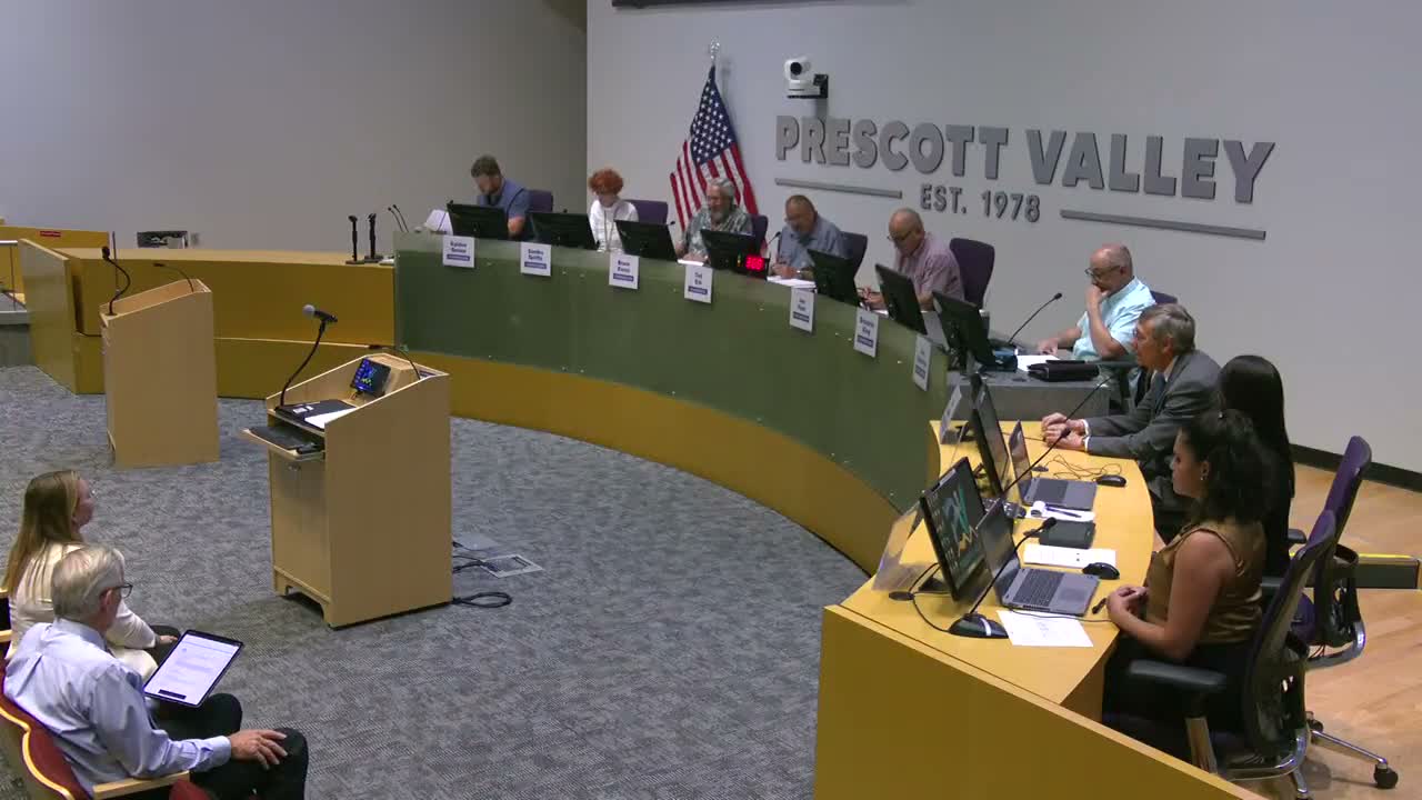 Commissioners clash briefly over March minutes during Prescott Valley P&Z meeting; minutes still approved