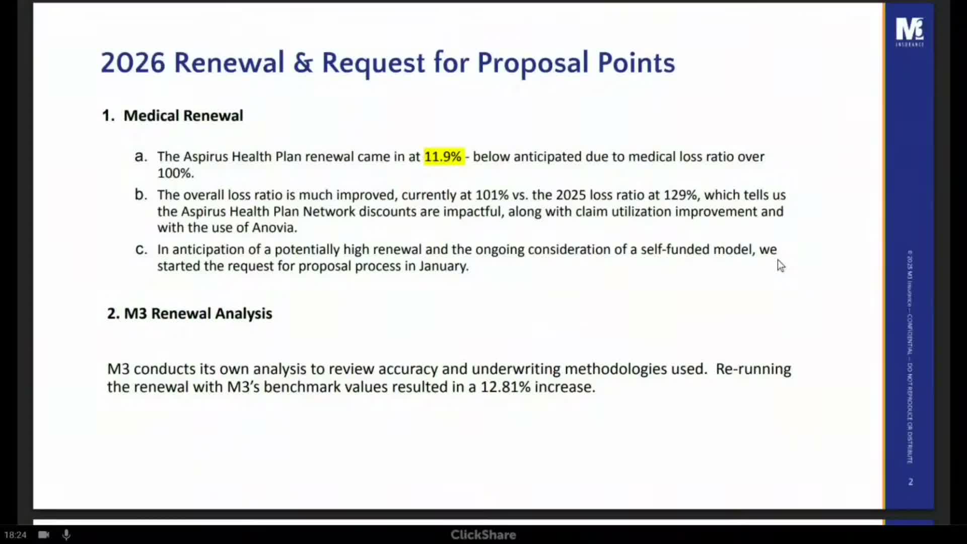 Board approves new health plan and employee premium contribution to offset double‑digit renewal