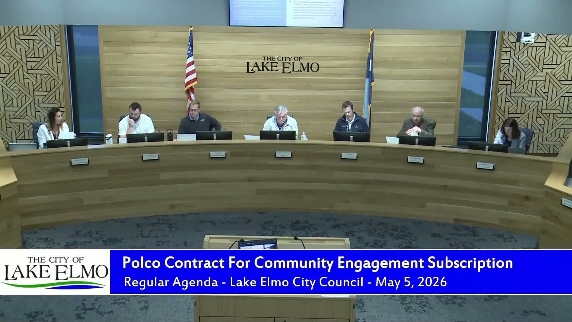 Lake Elmo OKs Polco community survey subscription to guide parks planning
