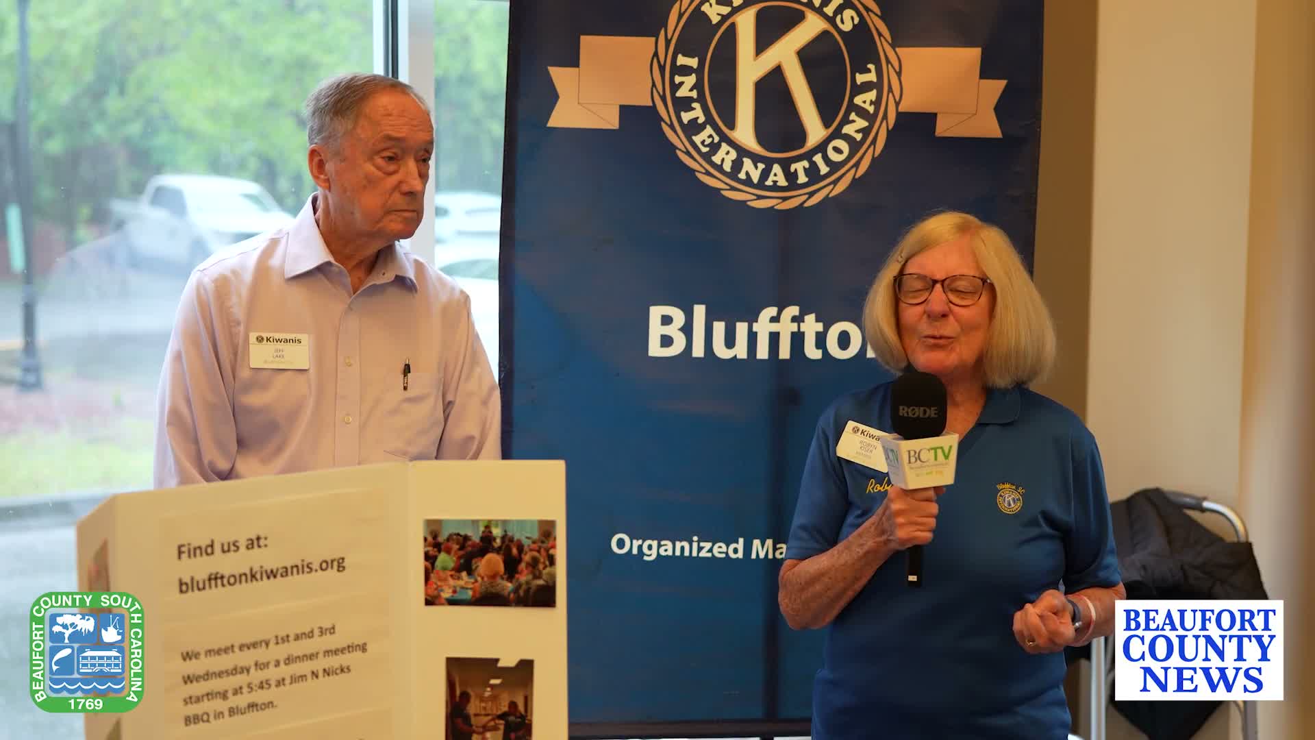 Bluffton Kiwanis Club spotlights scholarships, blanket drive and volunteer needs at Library Expo