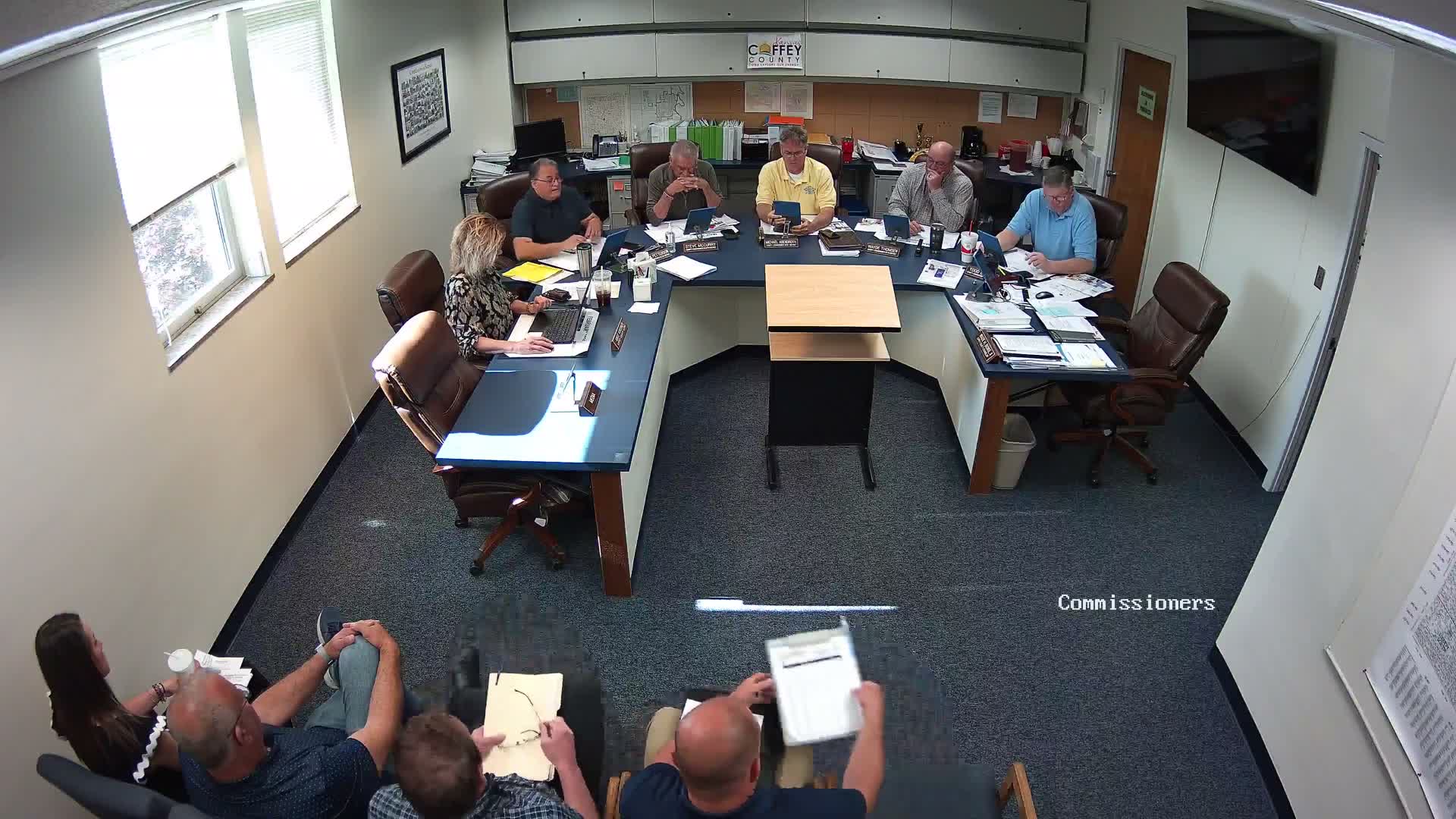 Coffey County approves routine equipment purchases, including $9,000 tornado shelter to be reimbursed from recycling funds