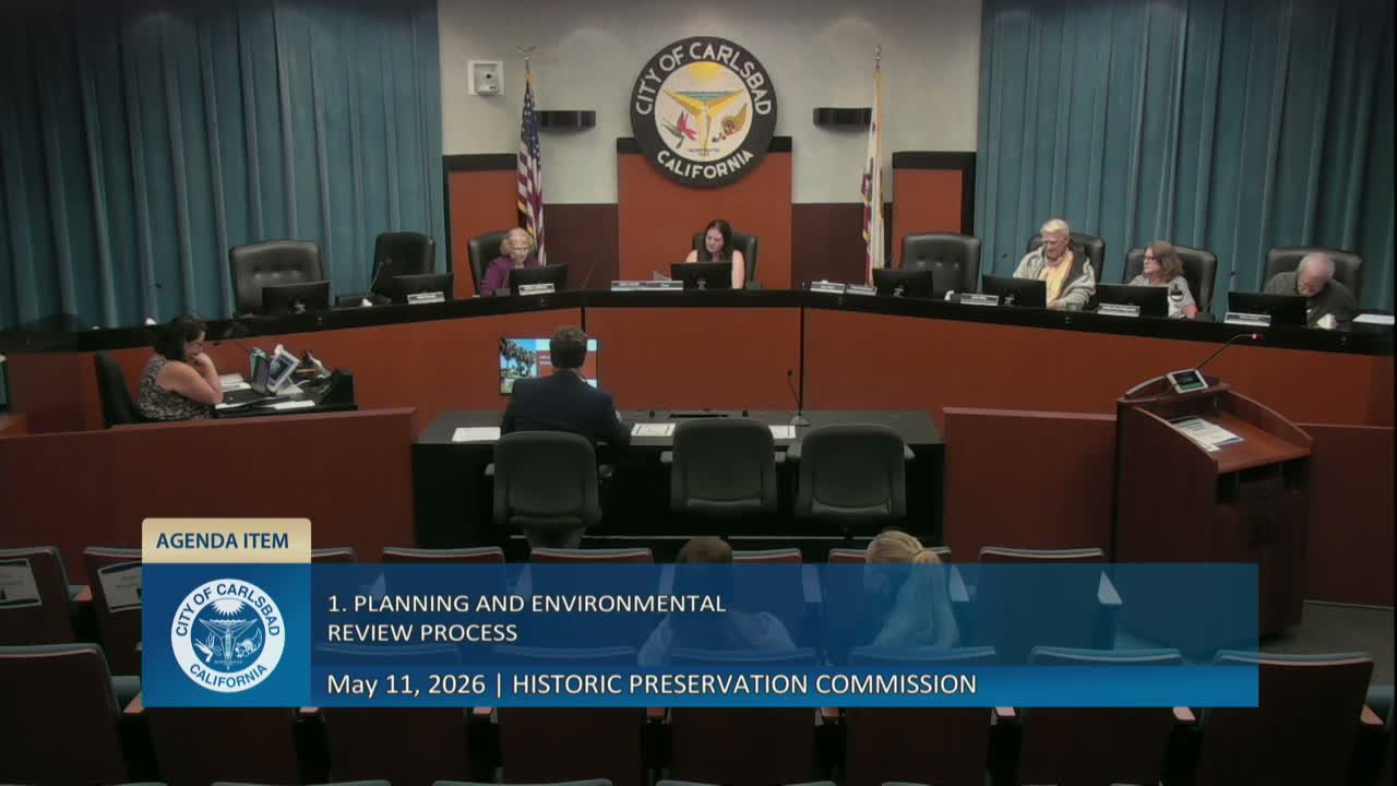 Carlsbad panel reviews incentives to protect historic homes, weighs limits on signage and district designation