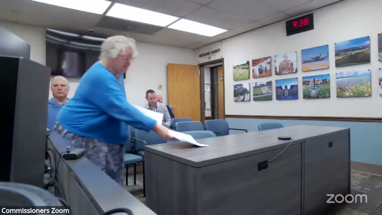 Residents tell Richland County commissioners they want clarity and a moratorium on proposed Franklin Township data center