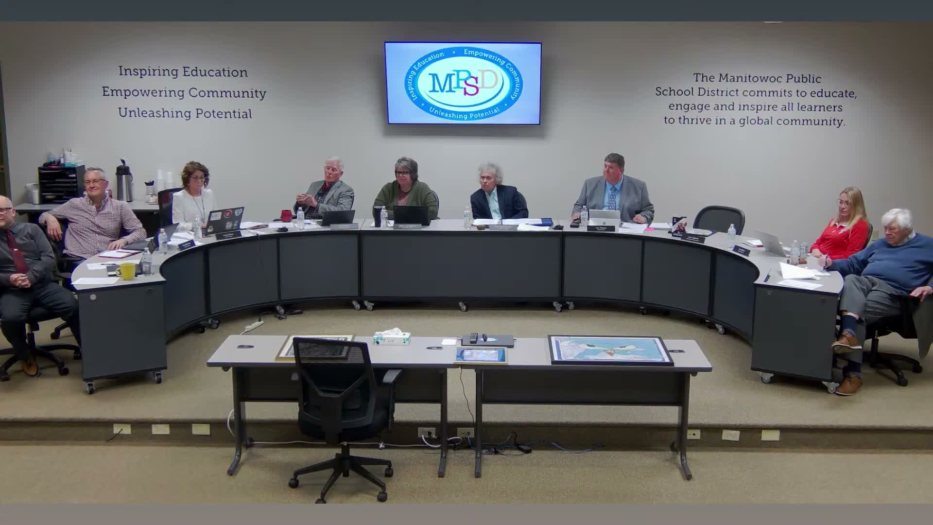 Manitowoc board spotlights student art and youth apprenticeships as district workforce pipeline