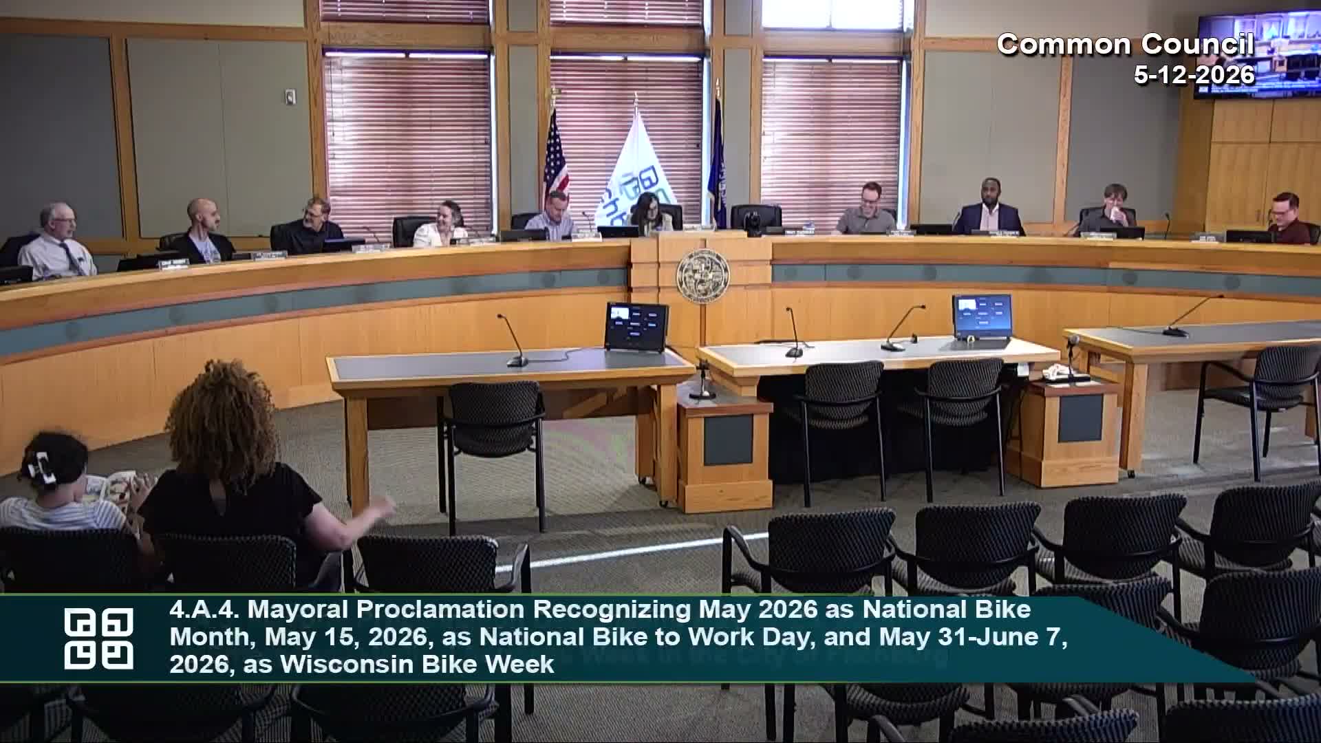 Fitchburg mayor, council proclaim May observances honoring seniors, police, EMS and biking