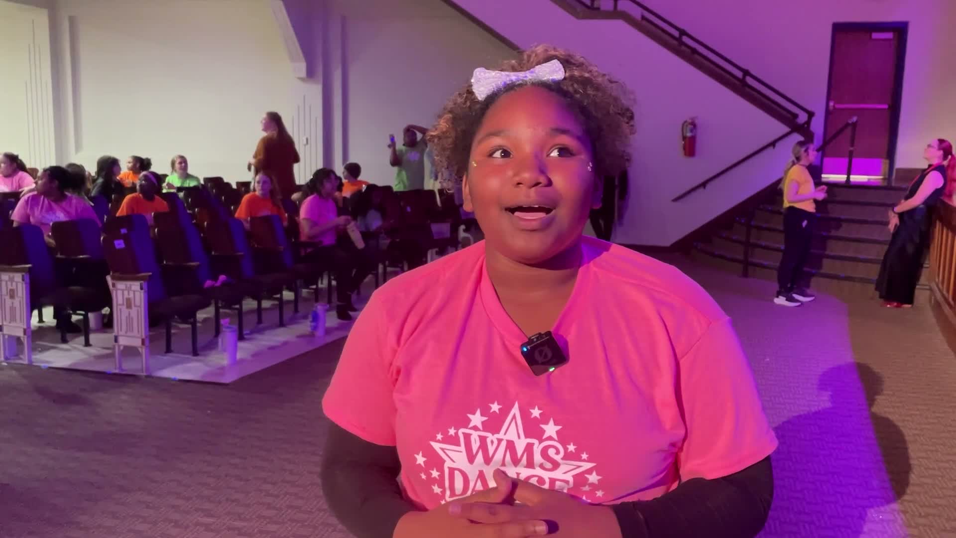 Student shares enthusiasm for dance program