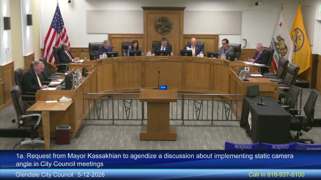 Glendale council votes to study wide camera angle, asks staff to explore filing campaign mailers
