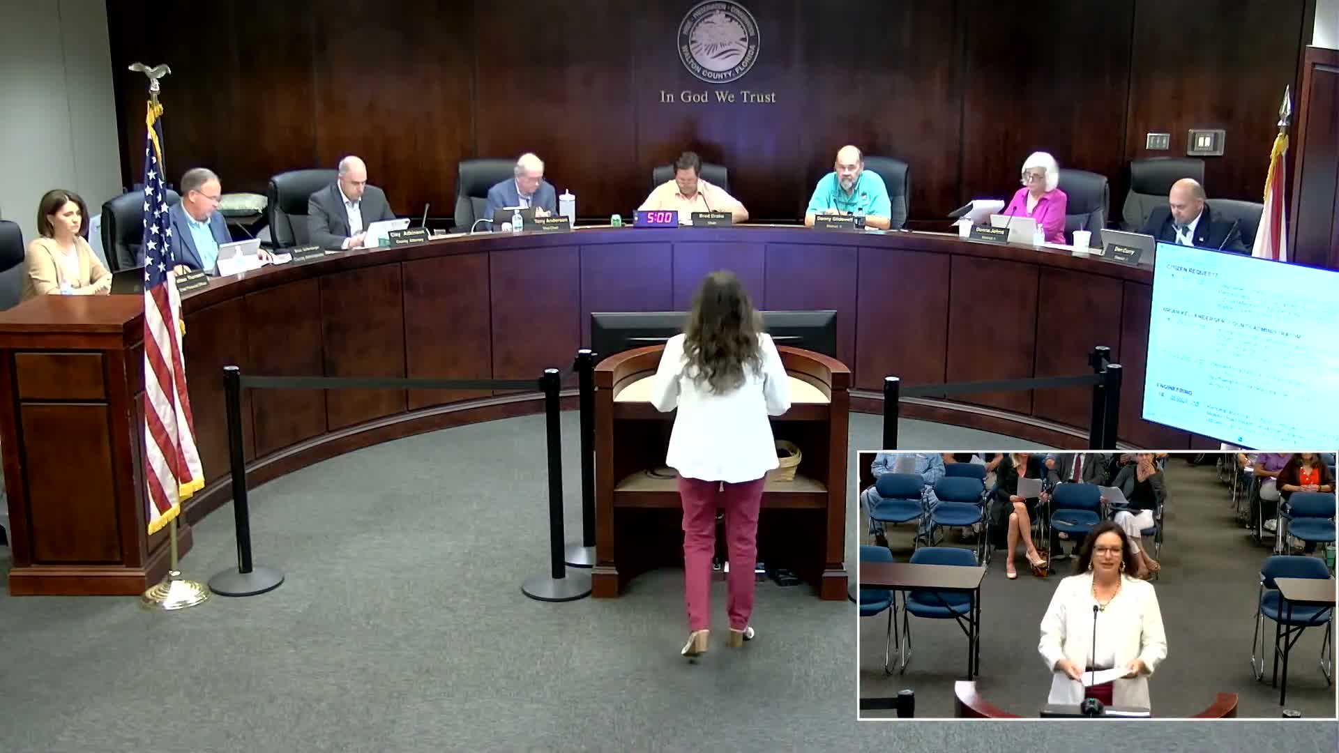 Walton County school officials ask commissioners to place 0.5‑mill continuation on Nov. 3 ballot