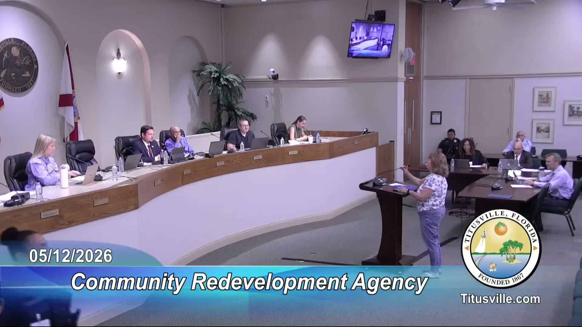 Titusville CRA adopts resolution backing Main Street Titusville restart