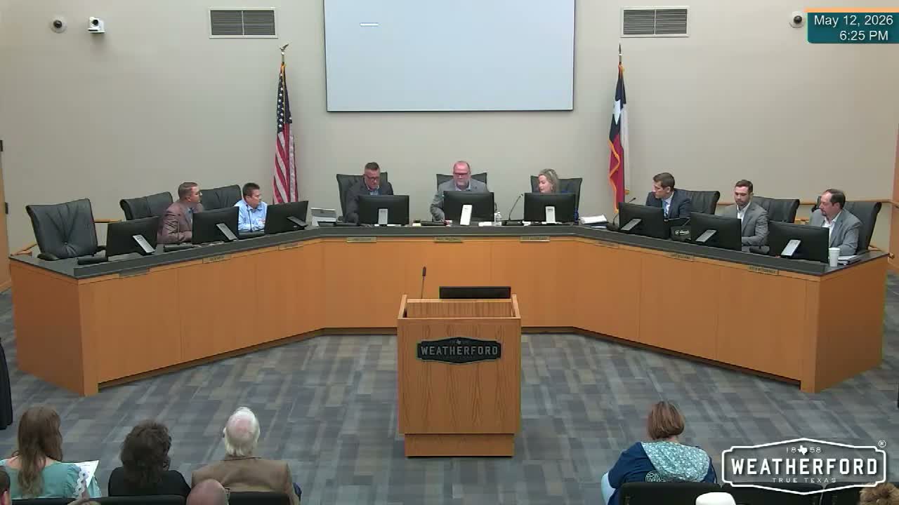 Weatherford council certifies May 2 election results; newly elected members sworn in