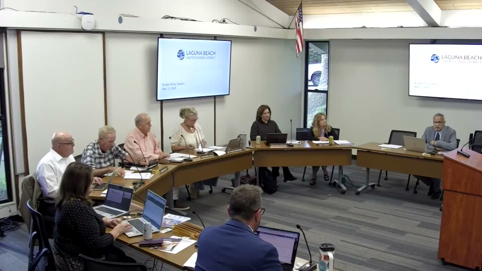 Laguna Beach USD presents 2026–27 budget; CBO says district remains fiscally solvent while proposing temporary RRMA reduction